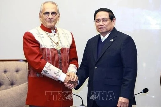 Thủ tướng Chính phủ Phạm Minh Chính tiếp Tổng thống Timor-Leste