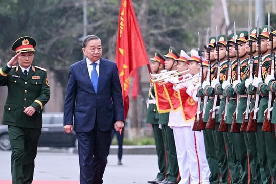 Tổng Bí thư Tô Lâm dự Lễ kỷ niệm 70 năm Ngày Thầy thuốc Việt Nam tại Bệnh viện Trung ương Quân đội 108