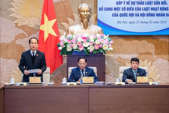 Phó Chủ tịch Quốc hội, Thượng tướng Trần Quang Phương dự Hội thảo về dự thảo Luật sửa đổi, bổ sung một số điều của Luật Hoạt động giám sát của Quốc hội và HĐND