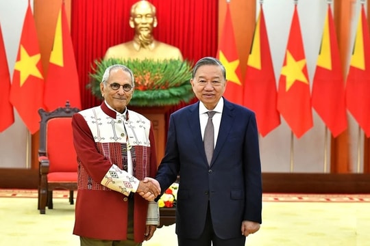Tổng Bí thư Tô Lâm tiếp Tổng thống Timor-Leste