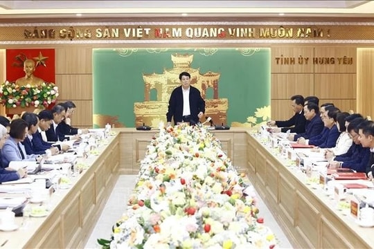 Hội nghị triển khai Quyết định kiểm tra đối với Ban Thường vụ Tỉnh ủy Quảng Ninh, Hưng Yên