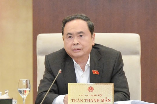 Chủ tịch Quốc hội Trần Thanh Mẫn ký ban hành các Nghị quyết của Quốc hội