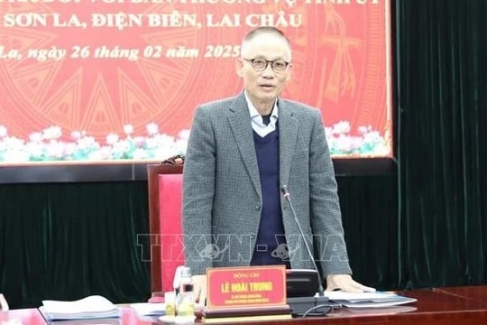 Triển khai Quyết định kiểm tra đối với Ban Thường vụ Tỉnh ủy Sơn La, Điện Biên, Lai Châu