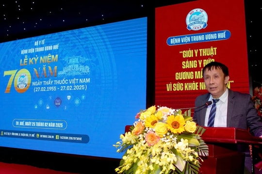 Bệnh viện Trung ương Huế tổ chức lễ kỷ niệm 70 năm Ngày Thầy thuốc Việt Nam 