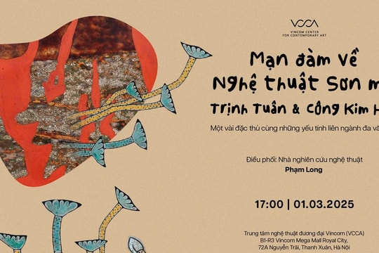 Mạn đàm về nghệ thuật sơn mài và tính liên ngành đa văn hóa