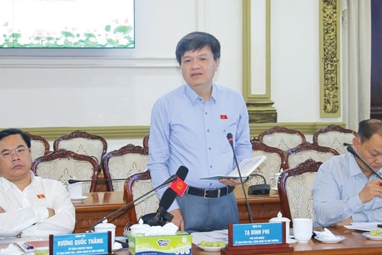 Đoàn khảo sát của Ủy ban Khoa học, Công nghệ và Môi trường làm việc tại TP. Hồ Chí Minh