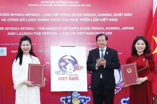 Công bố logo chính thức của Nhà triển lãm Việt Nam tại EXPO 2025 Osaka