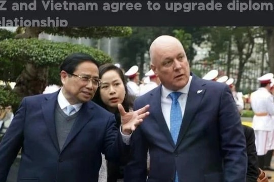 Truyền thông New Zealand đưa đậm nét sự kiện nâng cấp quan hệ với Việt Nam