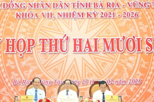 Bí thư Thành ủy TP. Bà Rịa được bầu làm Phó Chủ tịch HĐND tỉnh Bà Rịa - Vũng Tàu