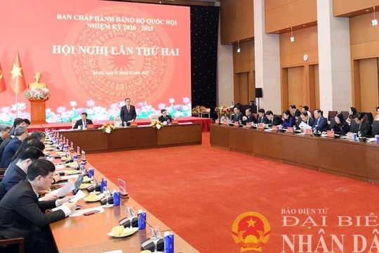Hội nghị lần thứ hai Ban Chấp hành Đảng bộ Quốc hội nhiệm kỳ 2020 - 2025
