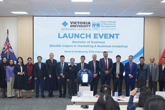 Trường Quản trị và Kinh doanh ĐHQGHN ra mắt chương trình liên kết với Đại học Victoria, Úc