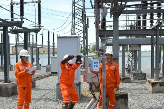 Đóng điện hàng loạt công trình lưới điện 110kV tại các tỉnh phía Nam