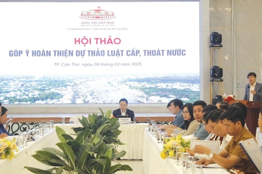 Xây dựng cơ chế quản lý, điều tiết giá hợp lý, là “đòn bẩy” sản xuất kinh doanh nước sạch