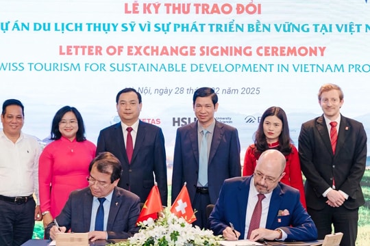 Thụy Sỹ hỗ trợ phát triển du lịch Việt Nam bền vững và toàn diện 