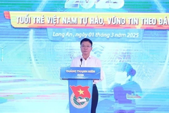 Phó Thủ tướng Lê Thành Long dự khởi động Tháng Thanh niên tại Long An