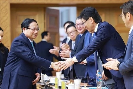 Thủ tướng Phạm Minh Chính: Mong muốn doanh nghiệp Nhật Bản tiếp tục tin tưởng và gắn bó với Việt Nam
