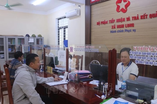 Giải quyết thủ tục hành chính liên tục, thông suốt, hiệu quả khi sắp xếp, tinh gọn tổ chức bộ máy