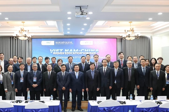 Đại học Quốc gia Hà Nội và Đại học Thanh Hoa, Trung Quốc thảo luận về Kỷ nguyên trí tuệ số