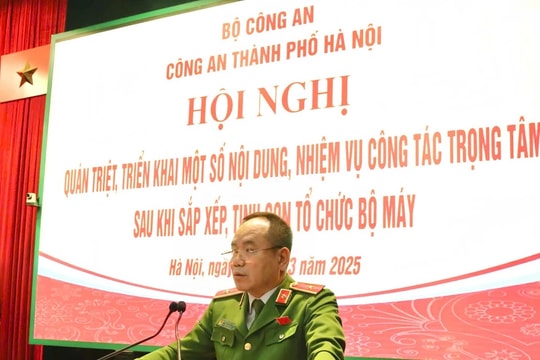 Công an Hà Nội: Không để khoảng trống pháp lý khi không triển khai mô hình Công an cấp huyện