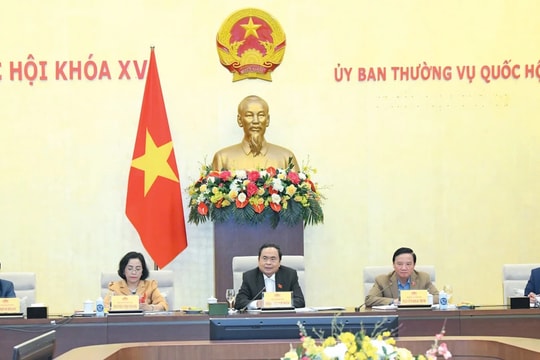 Chủ tịch Quốc hội Trần Thanh Mẫn chủ trì cuộc họp với các cơ quan của Quốc hội, Văn phòng Quốc hội