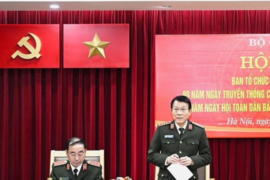 Tập trung tổ chức các hoạt động kỷ niệm 80 năm Ngày truyền thống Công an nhân dân đảm bảo đúng tiến độ, hiệu quả, thiết thực