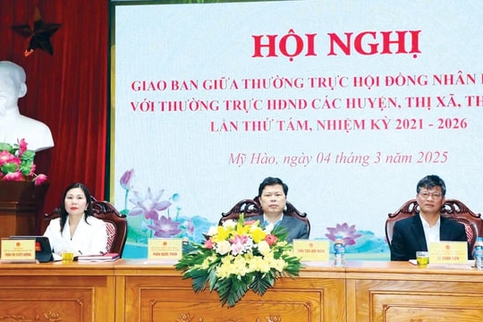 Hưng Yên: Nâng cao vai trò, trách nhiệm của HĐND trong thúc đẩy phát triển kinh tế - xã hội