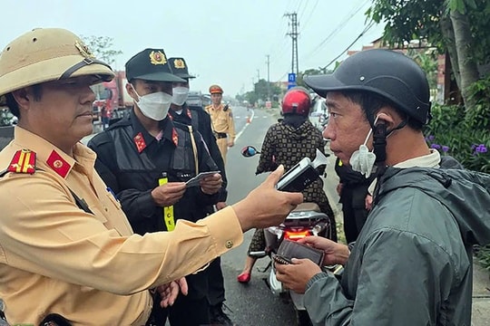 Quảng Bình: Triển khai 10 tổ tuần tra đặc biệt bảo đảm trật tự, an toàn giao thông