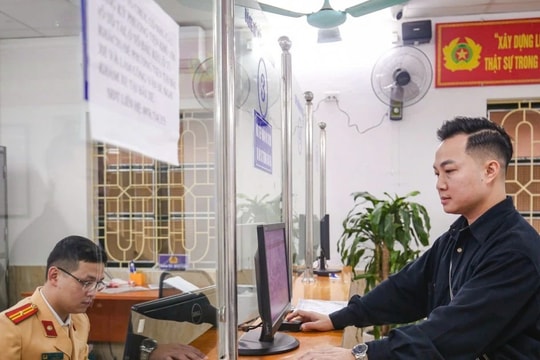 Hà Nội công bố địa điểm đăng ký, cấp biển số xe tại công an xã, phường