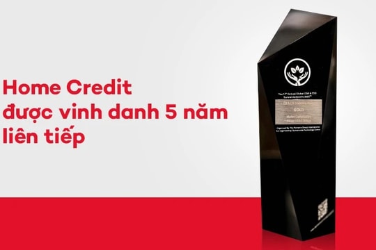 Home Credit được vinh danh là doanh nghiệp tiên phong tại Global CSR & ESG Awards 2025
