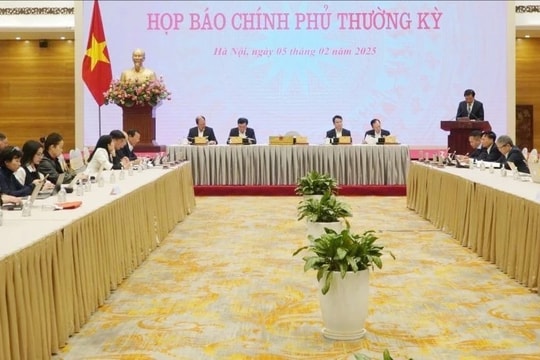 Họp báo Chính phủ thường kỳ tháng 1