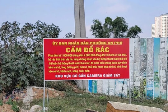 TP. Hồ Chí Minh: TP. Thủ Đức dẫn đầu danh sách về số điểm rác thải tự phát gây ô nhiễm