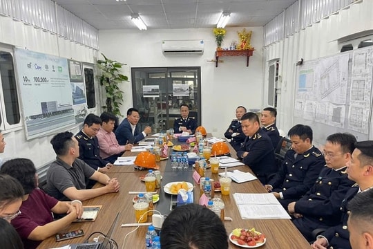 Hải quan khu vực V làm việc với doanh nghiệp xuất nhập khẩu