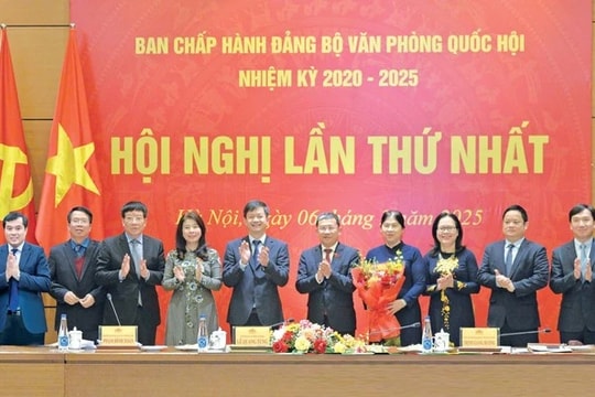 Hội nghị lần thứ nhất Ban Chấp hành Đảng bộ Văn phòng Quốc hội nhiệm kỳ 2020-2025