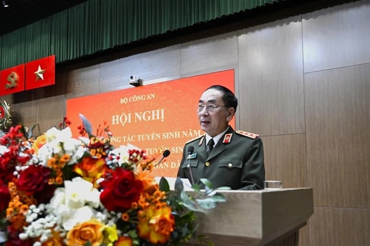 Hội nghị tổng kết công tác tuyển sinh Công an nhân dân năm 2024 và triển khai công tác năm 2025