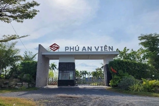 Kiểm tra dấu hiệu vi phạm tại dự án Công viên nghĩa trang Vĩnh Hằng tại Long An