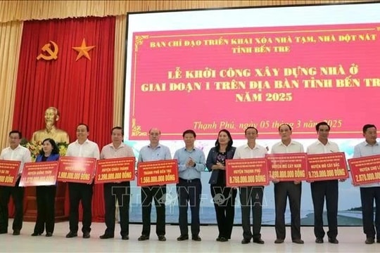 Ben Tre plans to replace 1,031 dilapidated houses in first phase