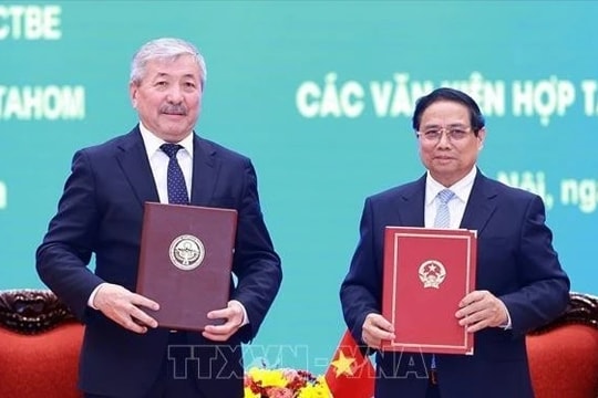 Toàn văn Tuyên bố chung về kết quả chuyến thăm Việt Nam của Thủ tướng Cộng hòa Kyrgyzstan