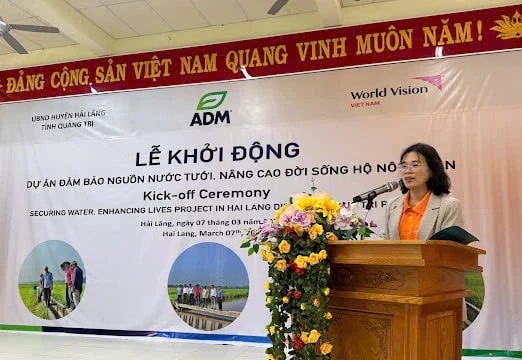 Quảng Trị: Khởi động sáng kiến cải thiện hệ thống tưới tiêu và hỗ trợ cộng đồng