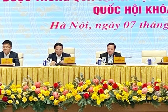 Thủ tướng Phạm Minh Chính chủ trì Hội nghị quán triệt, triển khai các luật, nghị quyết được thông qua tại Kỳ họp bất thường lần thứ Chín
