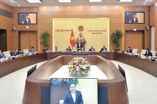 Thông cáo báo chí về Chương trình Phiên họp thứ 43 của Ủy ban Thường vụ Quốc hội (Tháng 3/2025)