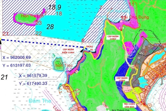 Nỗ lực đưa điện lưới quốc gia ra Côn Đảo đúng tiến độ 