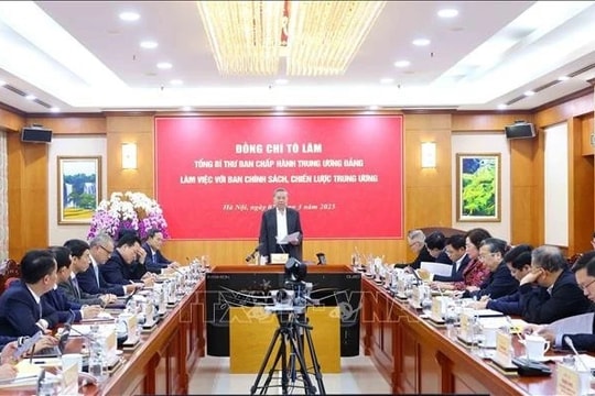 Tổng Bí thư Tô Lâm: Phải có chiến lược rõ ràng phát triển kinh tế tư nhân