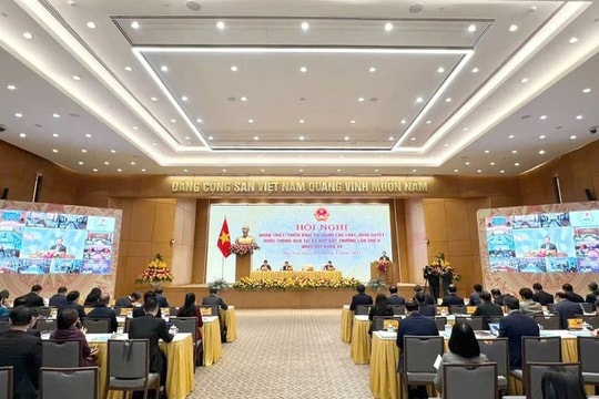 Thủ tướng Phạm Minh Chính chủ trì Hội nghị quán triệt, triển khai các luật, nghị quyết được thông qua tại Kỳ họp bất thường lần thứ Chín