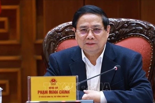 Bí thư Đảng ủy, Thủ tướng Phạm Minh Chính chủ trì Hội nghị Ban Thường vụ Đảng ủy Chính phủ