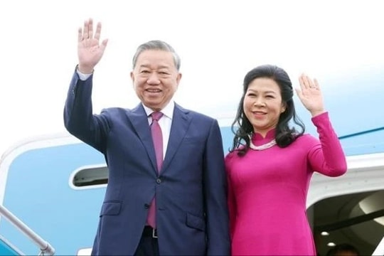 Tổng Bí thư Tô Lâm và Phu nhân lên đường thăm cấp Nhà nước Indonesia, thăm chính thức Ban Thư ký ASEAN và thăm chính thức Singapore