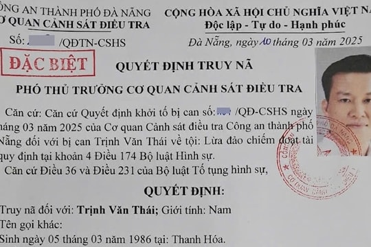 Công an Đà Nẵng truy nã "đặc biệt" đối tượng liên quan đường dây lừa đảo của TikToker Mr. Pips Phó Đức Nam