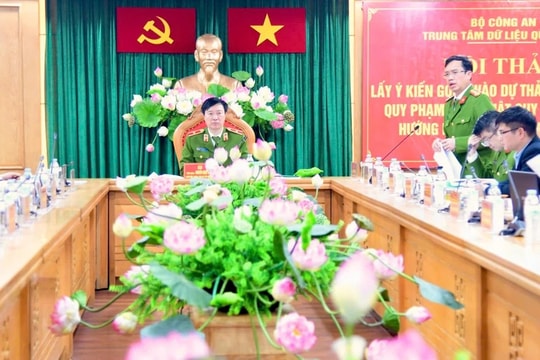 Bộ Công an lấy ý kiến lần 2 về các văn bản quy phạm tại Luật Dữ liệu 