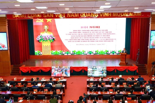 Vì sự phát triển bứt phá và hạnh phúc của Nhân dân