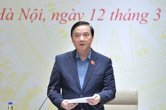 Phó Chủ tịch Quốc hội Nguyễn Khắc Định chủ trì phiên họp Thường trực Ban Chỉ đạo chuyển đổi số của Quốc hội 