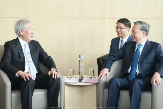 Tổng Bí thư Tô Lâm tiếp Bộ trưởng Cao cấp, Bộ trưởng Điều phối an ninh quốc gia Singapore
